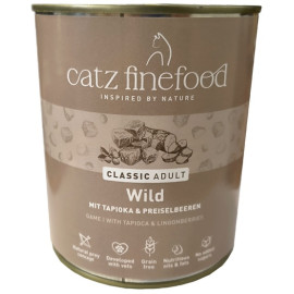 Catz Finefood Classic Dziczyzna (N.09) puszka 800g