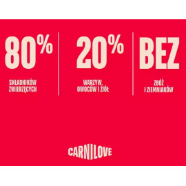 Carnilove Cat Active Salmon & Turkey Kittens - łosoś i indyk 400g