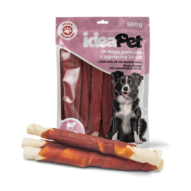 IdeaPet Mega pałeczka z jagnięciną 500g