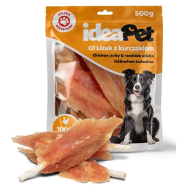 IdeaPet Lizak z kurczakiem 500g