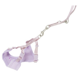 Trixie Szelki ze smyczą Junior 26-34cm liliowe [15564]