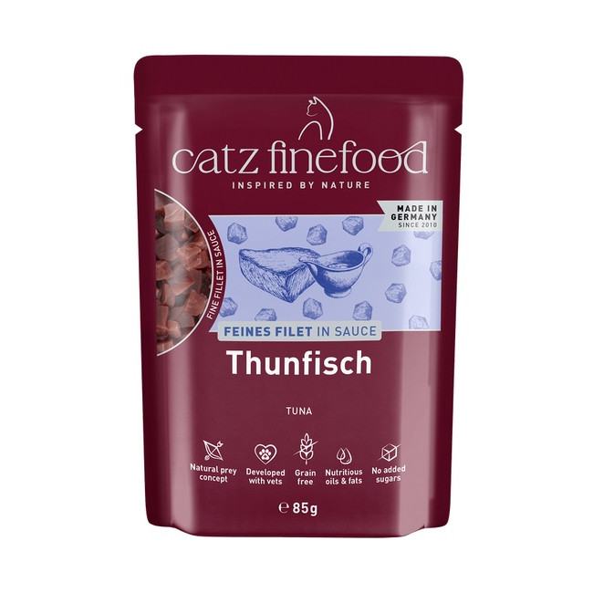 Catz Finefood Feines Filet In Sauce Tuńczyk saszetka 85g