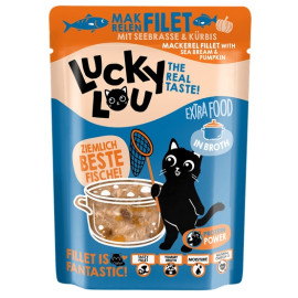 Lucky Lou Extrafood Makrela i dorada w bulionie saszetka 70g