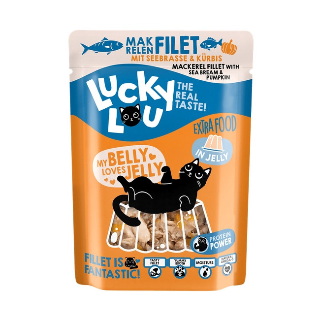 Lucky Lou Extrafood Makrela i dorada w galaretce saszetka 70g