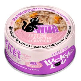 Lucky Lou Extrafood Makrela i tuńczyk w galaretce puszka 70g