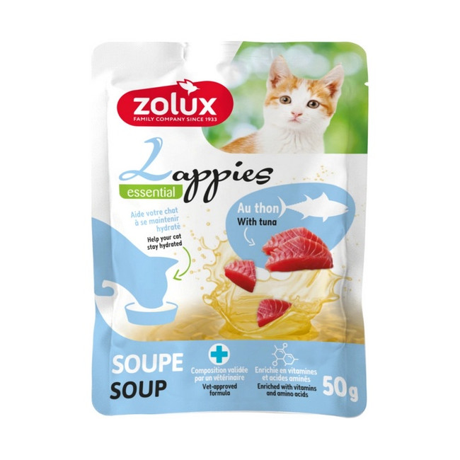 Zolux Lappies Przysmak dla kota - zupa z tuńczykiem 50g