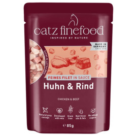 Catz Finefood Feines Filet In Sauce Kurczak i wołowina saszetka 85g