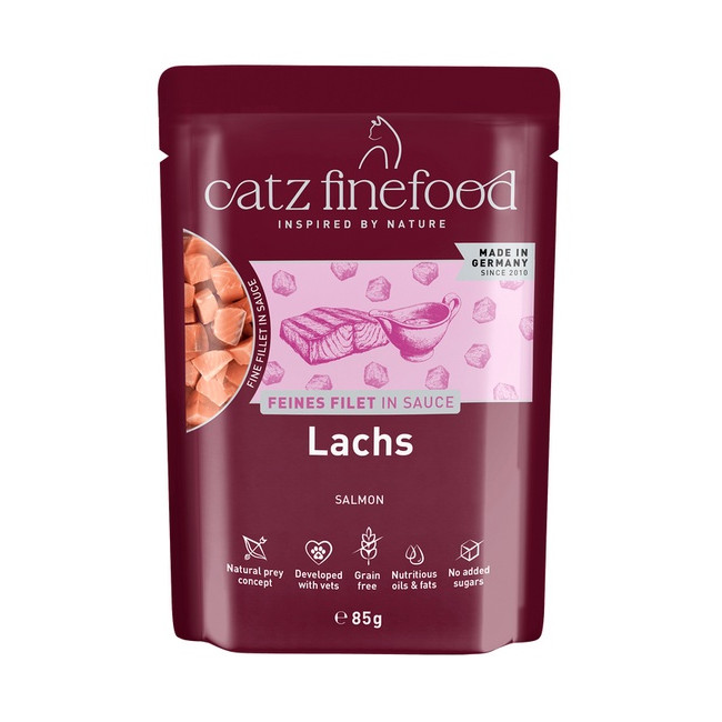 Catz Finefood Feines Filet In Sauce Łosoś saszetka 85g