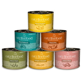 Catz Finefood Classic Collection II puszki multipack N.15-25 6x200g