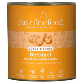 Catz Finefood Classic Drób (N.03)  puszka 800g