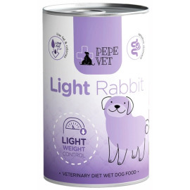 Paka Zwierzaka PEPE VET Light Rabbit puszka 400g