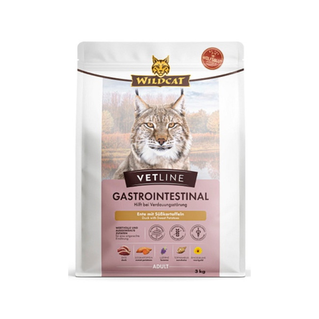 Wildcat VetLine Gastrointestinal Kaczka 3kg