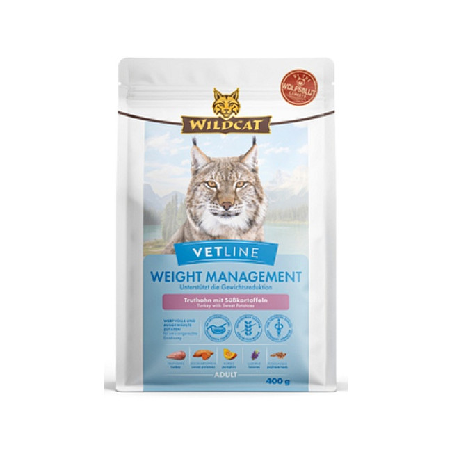 Wildcat VetLine Weight Management Indyk 400g