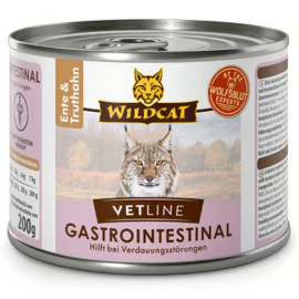 Wildcat VetLine Gastrointestinal Kaczka i indyk puszka 200g