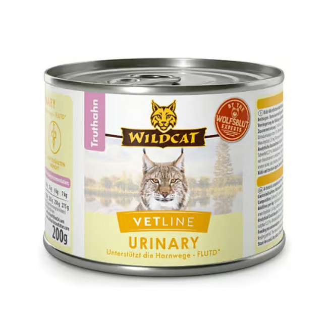 Wildcat VetLine Urinary Indyk puszka 200g