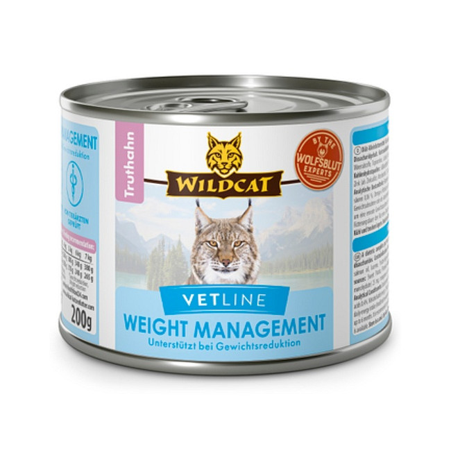 Wildcat VetLine Weight Management Indyk puszka 200g