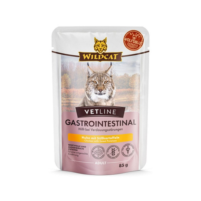 Wildcat VetLine Gastrointestinal Kurczak saszetka 85g