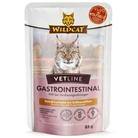 Wildcat VetLine Gastrointestinal Kaczka i indyk saszetka 85g