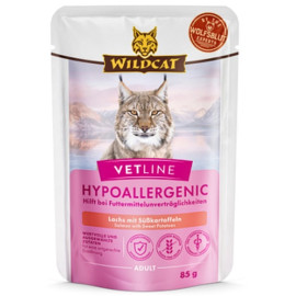 Wildcat VetLine Hypoallergenic Łosoś saszetka 85g