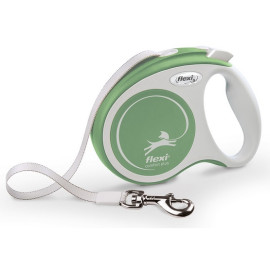 Flexi New Comfort Plus Smycz taśma S 5m jasnozielona