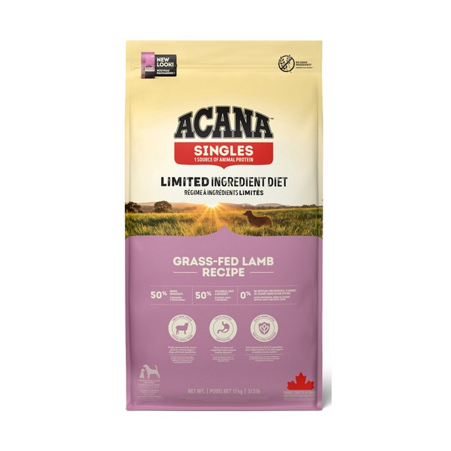 Acana Singles Grass-Fed Lamb 17kg