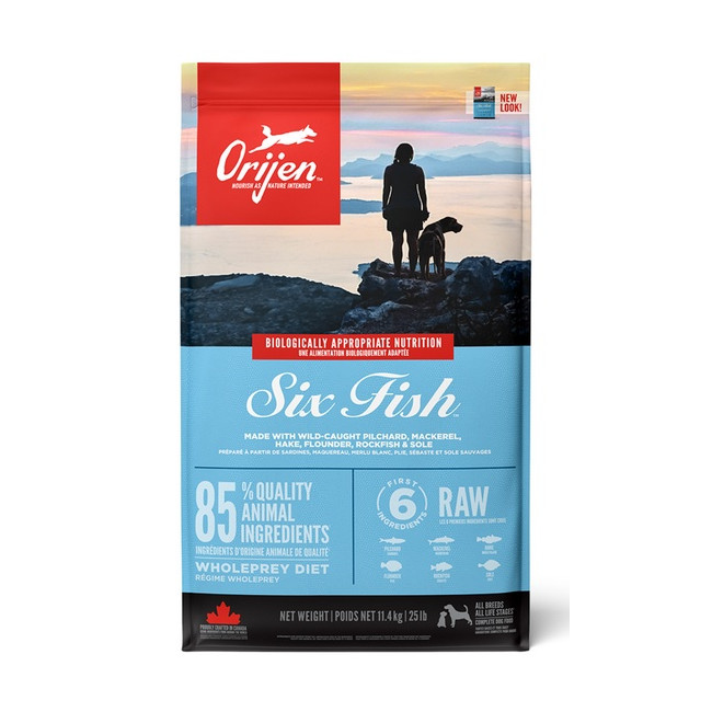 Orijen Adult 6 Fresh Fish 11,4kg
