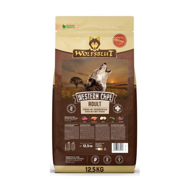 Wolfsblut Dog Western Cape - struś i bataty 12,5kg