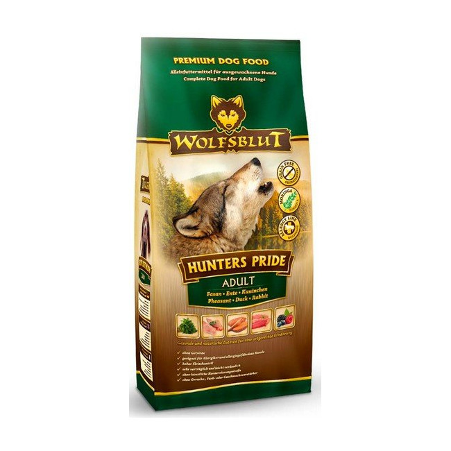 Wolfsblut Dog Hunters Pride - bażant i kaczka 12,5kg