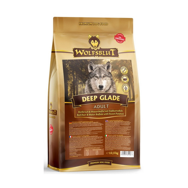 Wolfsblut Dog Deep Glade - jeleń i bawół 12,5kg