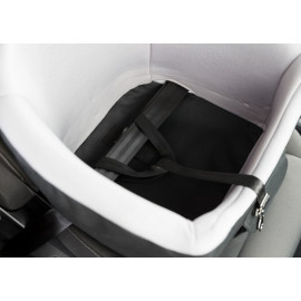 Trixie Siedzisko samochodowe dla psa 41x39x42cm czarno-szare [TX-13176]