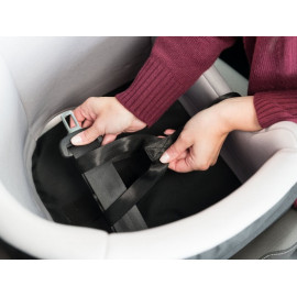 Trixie Siedzisko samochodowe dla psa 41x39x42cm czarno-szare [TX-13176]