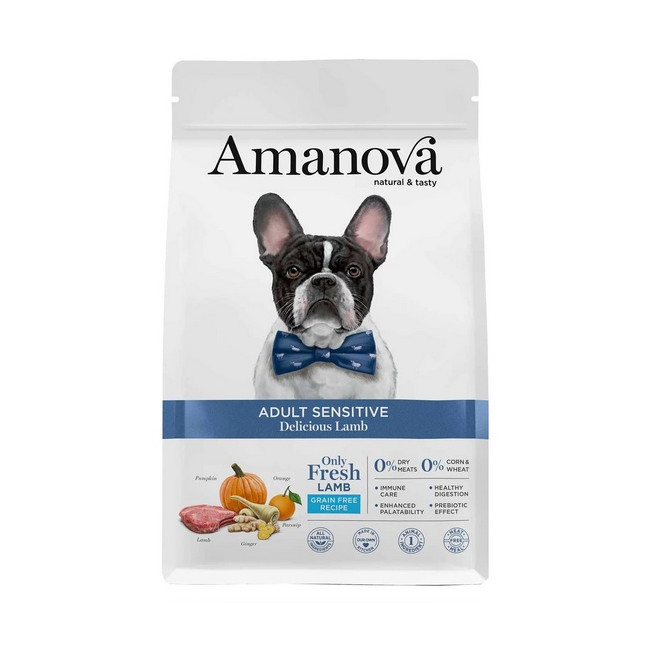 Amanova Dog Adult Sensitive Delicious Lamb - jagnięcina 10kg