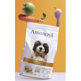 Amanova Dog Puppy Large Exquisite Chicken - kurczak 12kg