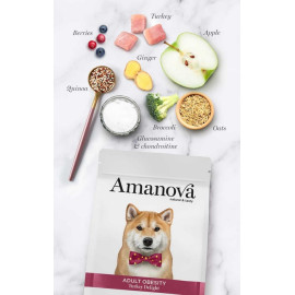 Amanova Dog Adult Obesity Turkey Delight - indyk 10kg