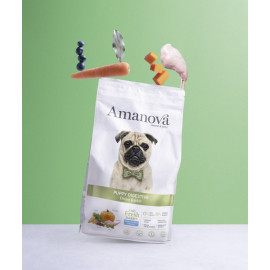 Amanova Dog Puppy Digestive Divine Rabbit - królik 7kg
