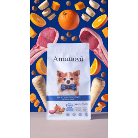 Amanova Dog Adult Mini Sensitive Delicious Lamb - jagnięcina 7kg