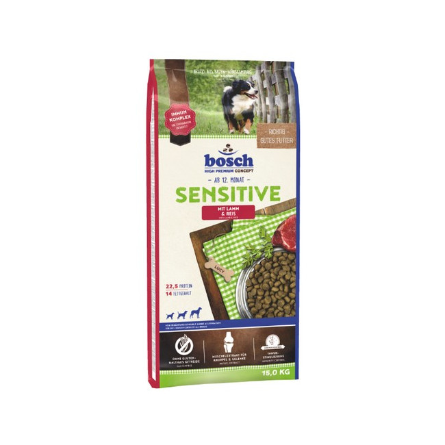Bosch Sensitive Adult Lamb & Rice 15kg