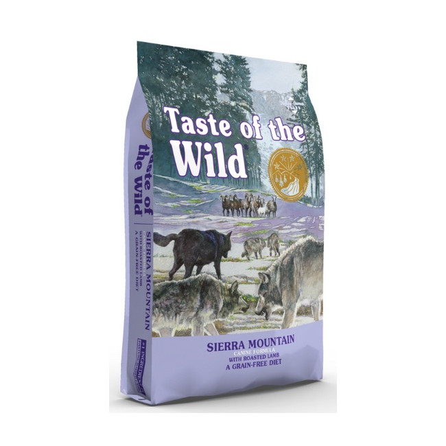 Taste of the Wild Sierra Mountain Canine z mięsem z jagnięciną 12,2kg