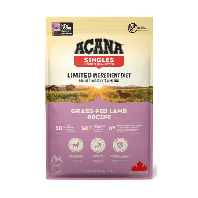 Acana Singles Grass-Fed Lamb 6kg