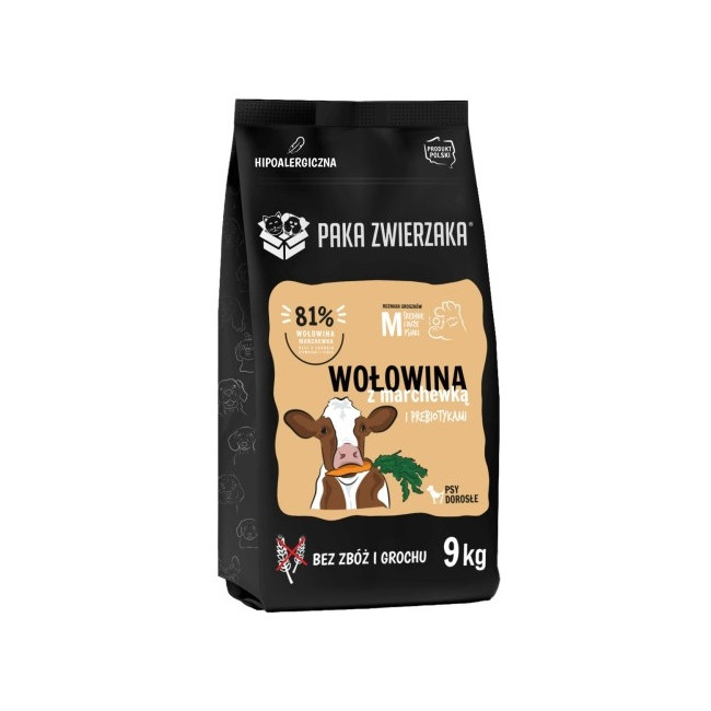 Paka Zwierzaka Seventh Heaven Wołowina z marchewką M 9kg
