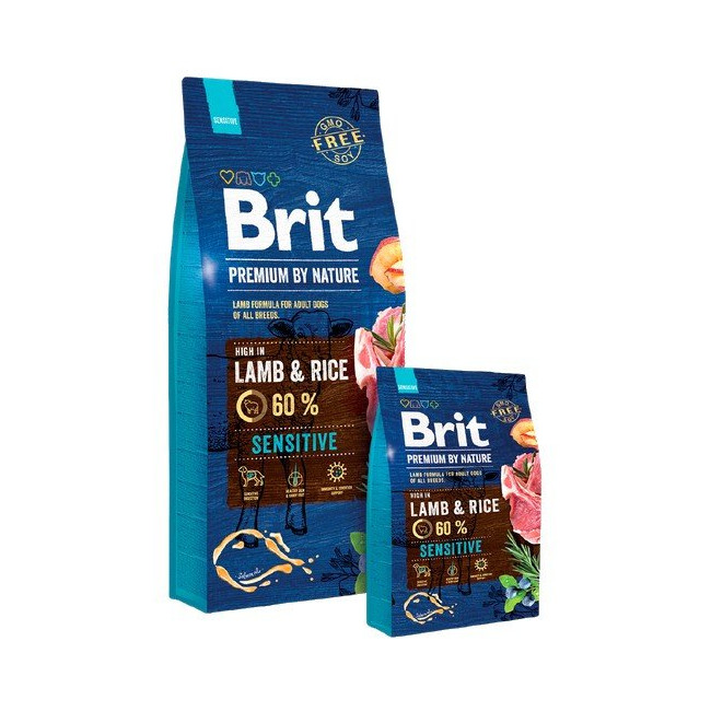 Brit Premium By Nature Sensitive Lamb 15kg