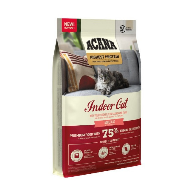 Acana Highest Protein Indoor Cat 4,5kg