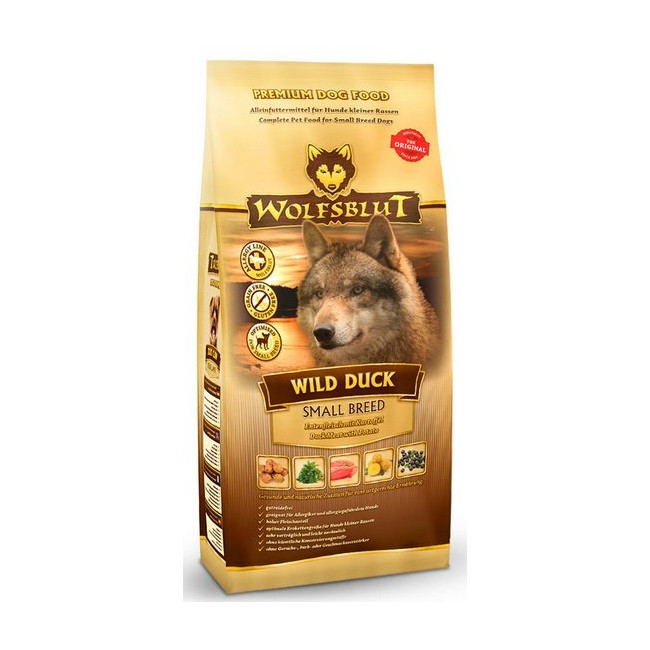 Wolfsblut Dog Wild Duck Small - kaczka i bataty 7,5kg
