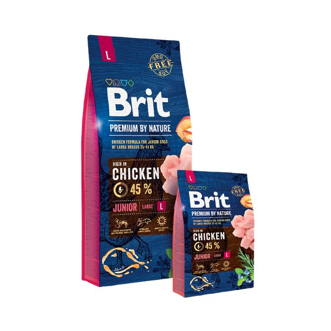 Brit Premium By Nature Junior L Large 15kg