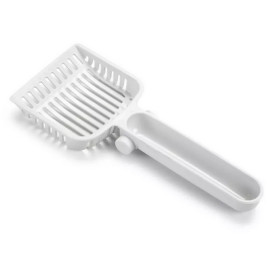 Curver Toaleta z filtrem dla kota grafitowo-biała