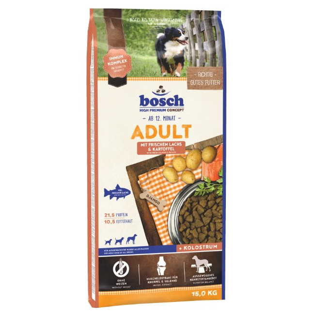 Bosch Adult Salmon & Potato 15kg