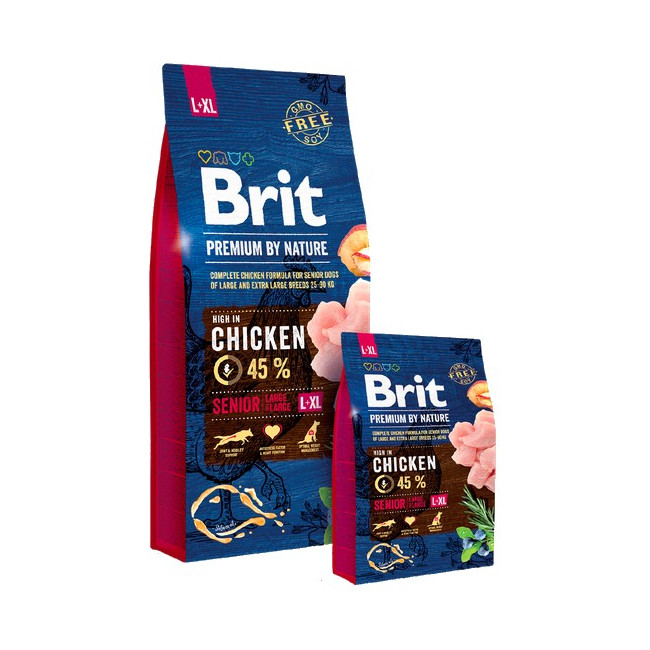Brit Premium By Nature Senior L+XL Large + Extra Large 15kg