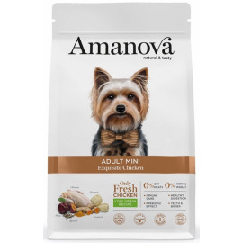 Amanova Dog Adult Mini Exquisite Chicken - kurczak 7kg