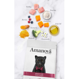 Amanova Cat Adult Turkey Delight - indyk 4kg