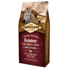 Carnilove Cat Reindeer Energy & Outdoor - renifer 6kg